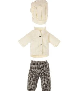 Maileg Chef Mouse W Soup Pot And Spoon