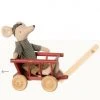 Maileg Wooden Red Wagon