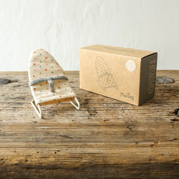 Maileg My Size 'babysitter' Baby Chair By Maileg 2 Maileg My Size 'babysitter' Baby Chair By Maileg