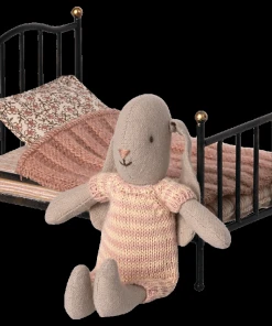 Maileg Mouse Vintage Bed Anthracite 5 Maileg Mouse Vintage Bed Anthracite