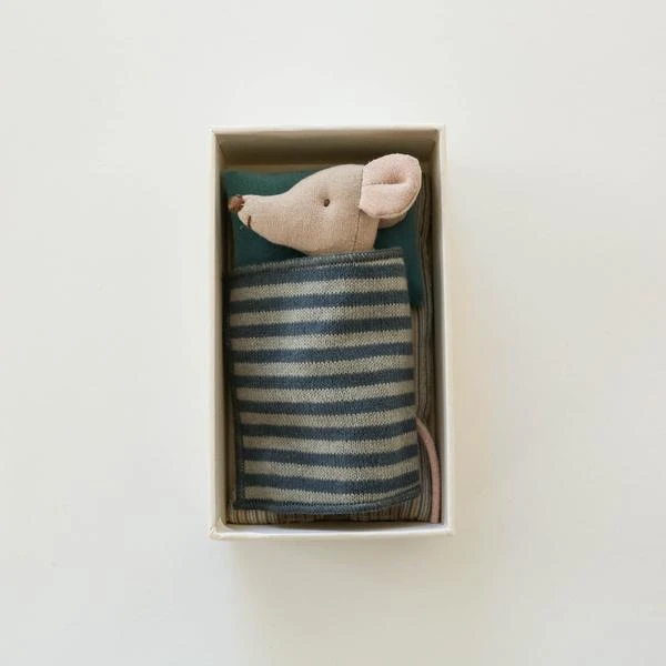 Maileg Little Brother Mouse Toy In Matchbox 4 Maileg Little Brother Mouse Toy In Matchbox