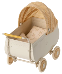 Maileg Micro Pram Yellow By