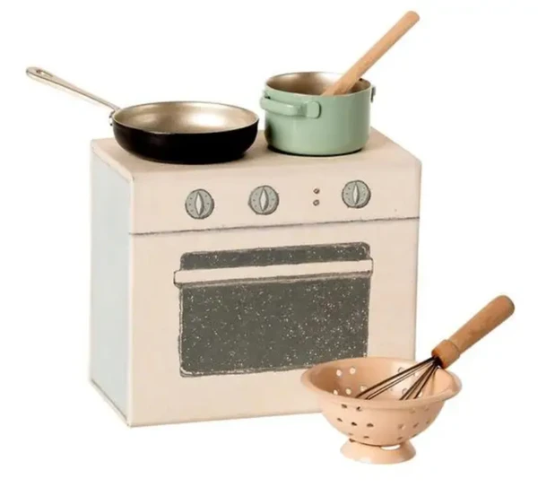 Maileg Cooking Set With Utensils 1 Maileg Cooking Set With Utensils