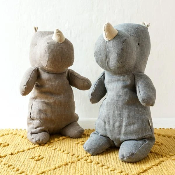 Maileg Medium Rhino Toy 3 Maileg Medium Rhino Toy