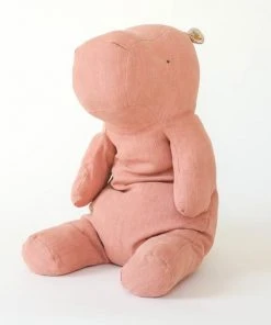 Maileg Sales Shop 33 Maileg Big Hippo Toy Dusty Rose