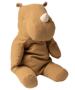 Maileg Safari Friends Large Rhino Umber