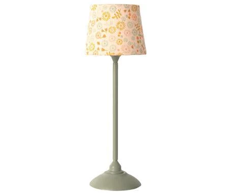 Maileg Miniature Floor Lamp - Mint 1 Maileg Miniature Floor Lamp - Mint