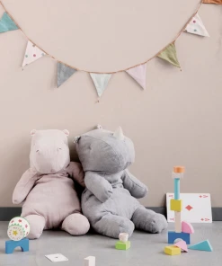 Maileg Maileg Safari Friends Rhino Small Blue Grey