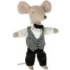 Maileg Waiter - Big Brother Waiter Mouse