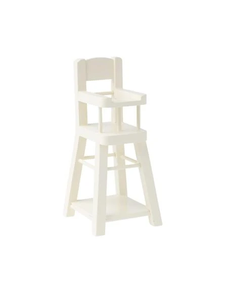 Maileg Wooden High Chair Micro 1 Maileg Wooden High Chair Micro