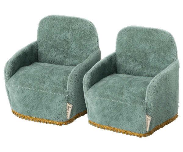 Maileg Chair - 2 Pack, Mouse 1 Maileg Chair - 2 Pack, Mouse