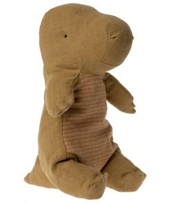 Maileg Gantosaurus In Egg, Medium - Dark Ocher