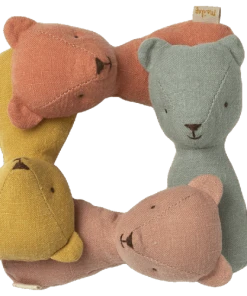 Maileg Teddy Rattle - Old Rose