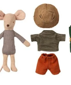 Maileg Hiker Mouse Big Brother