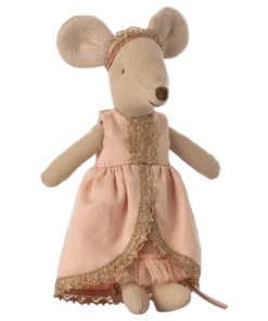 Maileg Princess Dress For Big Sister Mouse Rose