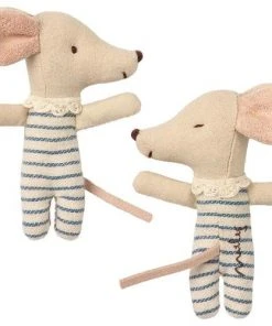 Maileg Baby Mouse Sleepy Wakey In Box Boy