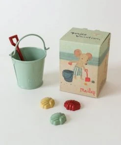 Maileg Beach Set - Spade, Bucket & Shells For Mice