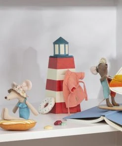 Maileg Bathrobe Coral Mum