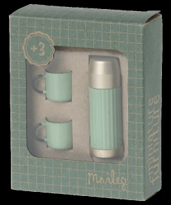 Maileg Thermos & Cups Mint