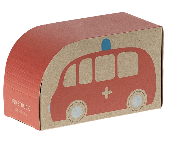 Maileg Wooden Firetruck Toy 3 Maileg Wooden Firetruck Toy