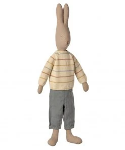 Maileg Rabbit Size 5 Pants And Knitted Sweater