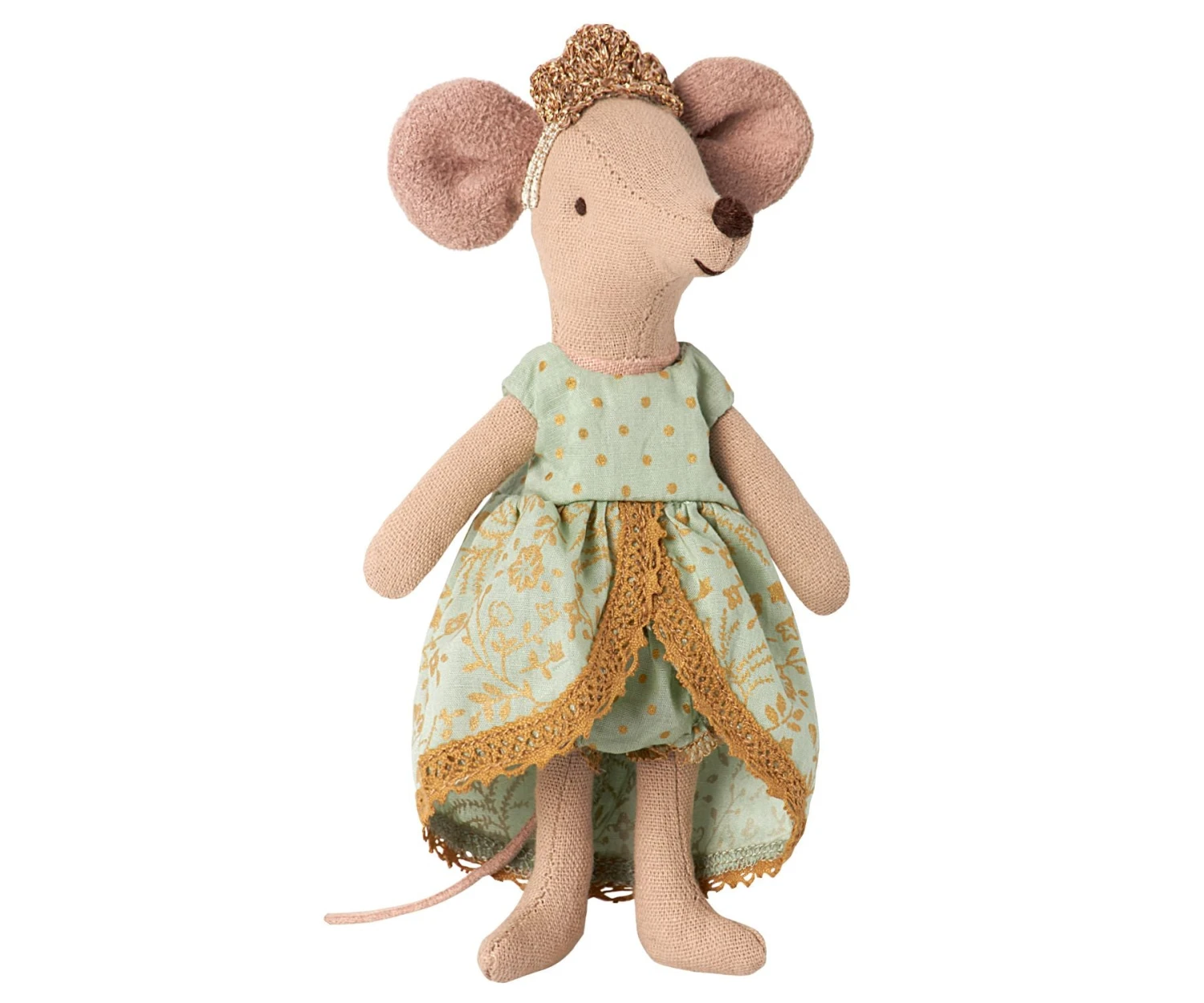 Maileg Micro & Mouse Princess Dress Mint 2 Maileg Micro & Mouse Princess Dress Mint