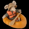 Maileg Mouse Rubber Boat Dusty Yellow