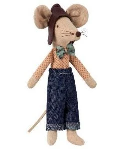 Maileg Dad Racer Mouse