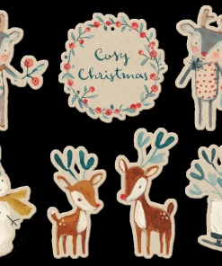 Maileg Cosy Christmas Gift Tags 14 Pieces