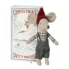 Maileg Christmas Mouse In Matchbox Big Brother