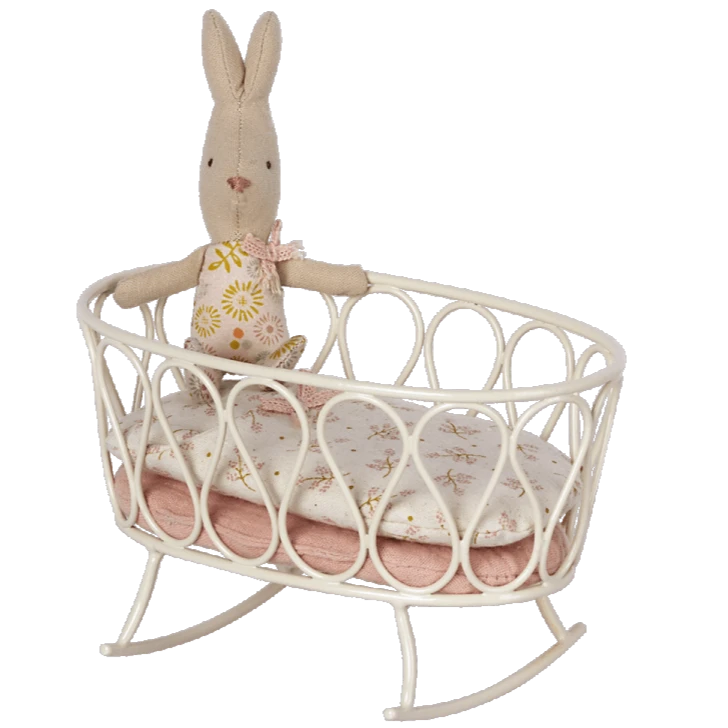 Maileg Culla Per Topolini E Coniglietti - My Rose 1 Maileg Culla Per Topolini E Coniglietti - My Rose