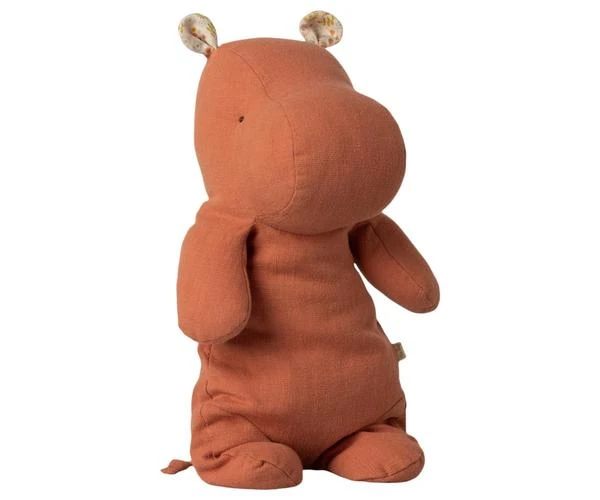 Maileg Safari Friends Medium Nilpferd Dusty Coral 1 Maileg Safari Friends Medium Nilpferd Dusty Coral