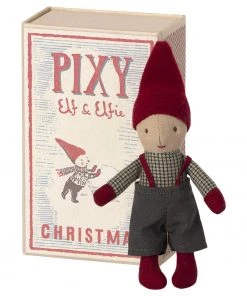Maileg Pixy Elf In Matchbox
