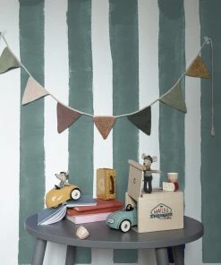 Maileg Mouse Car With Garage Blue