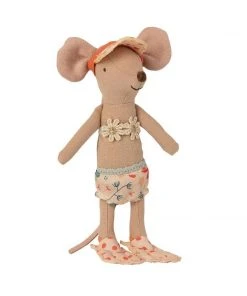Maileg Beach Mice Big Sister In Cabin De Plage