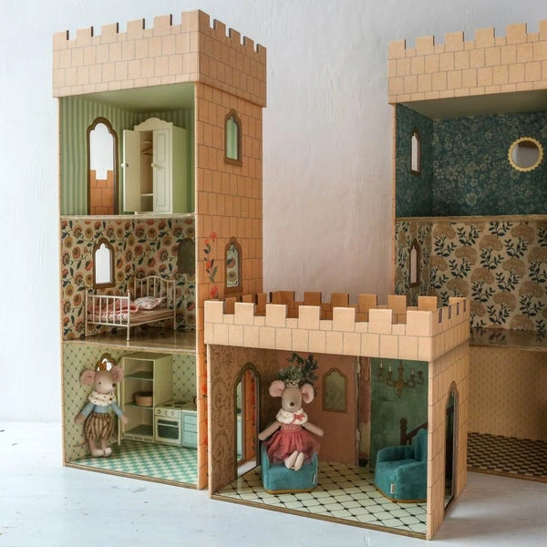Maileg Mouse Castle With Kitchen 1 Maileg Mouse Castle With Kitchen