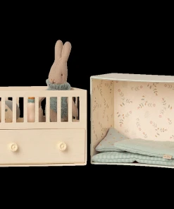 Maileg Baby Room With Micro Rabbit