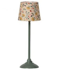 Maileg Miniature Floor Lamp Dark Mint