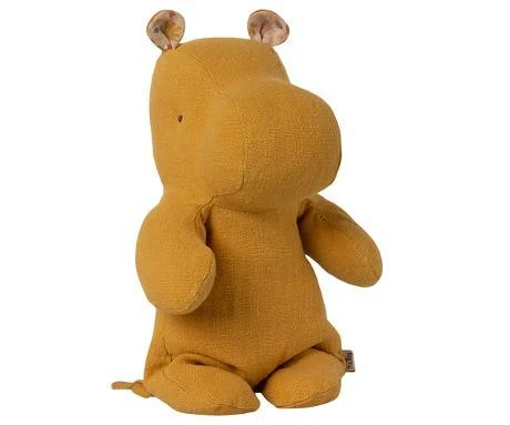 Maileg Small Dusty Yellow Hippo 1 Maileg Small Dusty Yellow Hippo