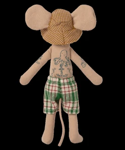 Maileg Beach Mice Dad In Cabin De Plage