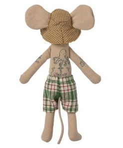 Maileg Beach Mouse Dad In Cabin