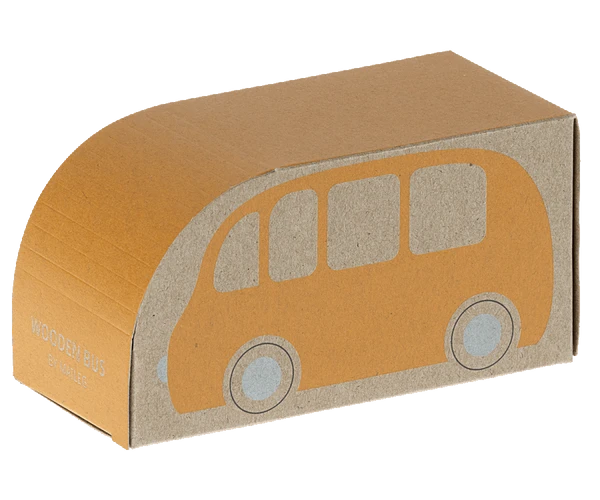 Maileg Wooden Bus Toy 3 Maileg Wooden Bus Toy