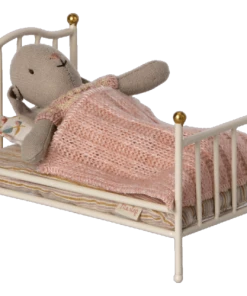 Maileg Vintage Bed Mouse Off White
