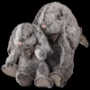 Maileg Fluffy Bunny, X-large, Grey
