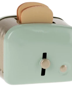 Maileg Miniature Toaster & Bread - Mint