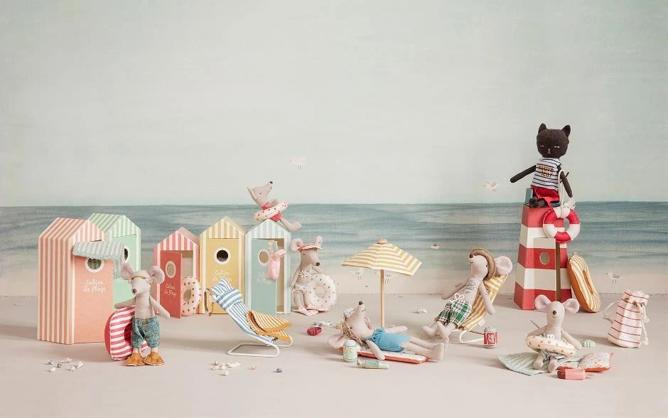 Maileg Beach Mice Little Brother In Cabin De Plage 3 Maileg Beach Mice Little Brother In Cabin De Plage
