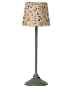 Maileg Miniature Floor Lamp - Dark Mint