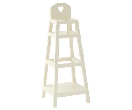 Maileg My High Chair White 1 Maileg My High Chair White