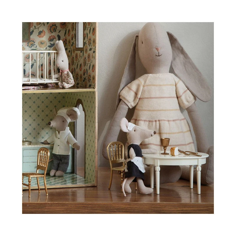 Maileg Tavolo Da Sala - Bianco 1 Maileg Tavolo Da Sala - Bianco