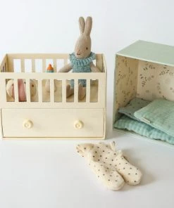 Maileg Baby Room With Micro Bunny